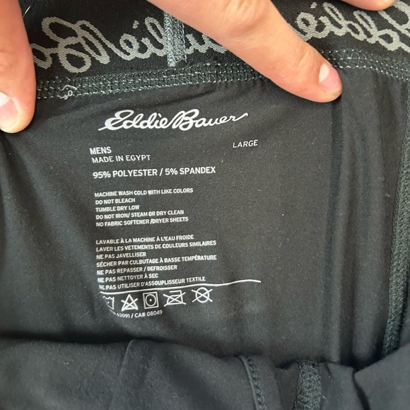 Eddie Bauer Classic Black Tights - Picture 3 of 3